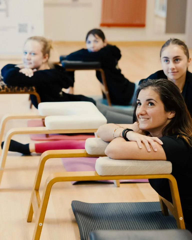 Danseuses Inverdance souriantes à l'entrainement sur les FeetUp